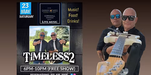 Timeless 2 at Carrots 'N' Dates Cornwall!