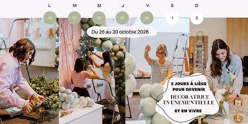 Formation : 5 jours pour devenir d\u00e9corateur \u00e9v\u00e8nementiel 