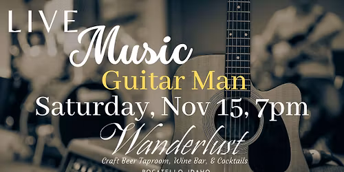 Live music at Wanderlust