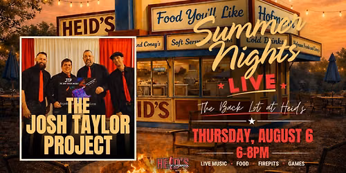 Live Music: The Josh Taylor Project