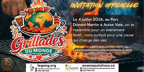 LES GRiLLADES DU MONDE - 6 BBQ - SCÈNE MUSICALE - KIOSQUE ARTISANS - FOOD TRUCK - JEUX GONFLABLES