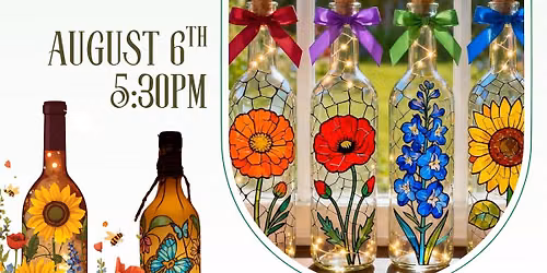 Wine Bottle Painting