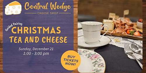 Tea and Cheese Christmas Pairing