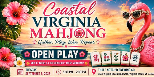 American Mahjong | Open Play September 8th