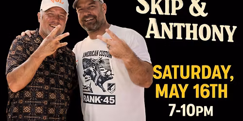 Line Dance Lessons & Open Dance Night with Skip & Anthony live at Stockyard