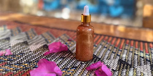 Atelier cr\u00e9ation "Huile parfum\u00e9e et paillet\u00e9e"