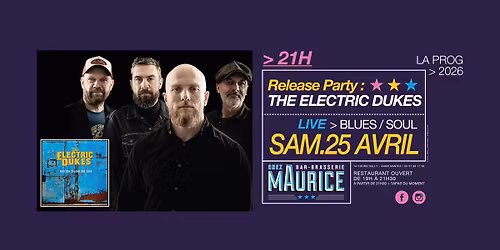 Release Party: The Electric Dukes X Chez Maurice