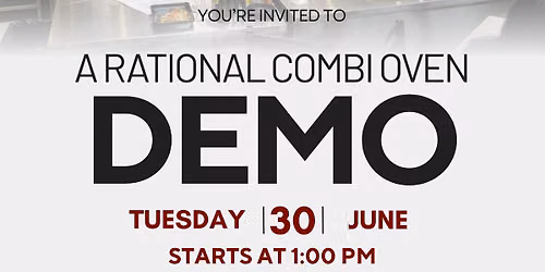 The future of kitchens: A live Rational Combi Oven Demo!