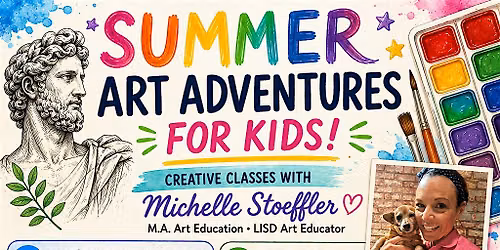 Children's Unique Art Classes FREE and low cost