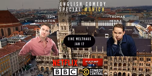 ENGLISH COMEDY SPECIAL - Thomas Henry + Tom Houghton LIVE IN MUNICH