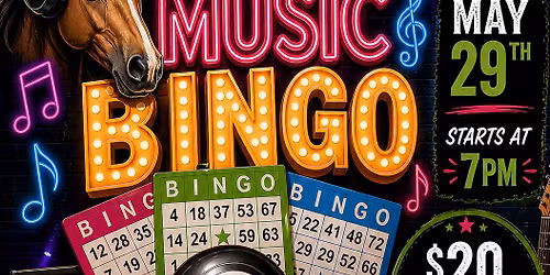 SJVR Music Bingo