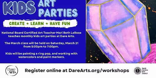 March Kids Art Party