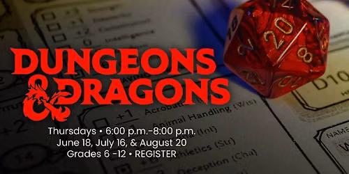 Teen Dungeons & Dragons