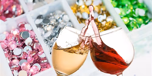 Book Bedazzling & Wine Night