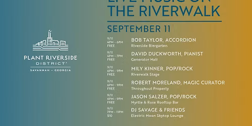 LIVE MUSIC ON THE RIVERWALK 9.11