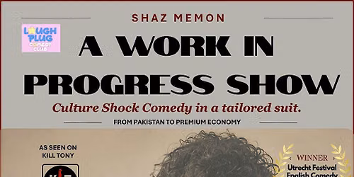 Shaz Memon (Work in Progress show, ROTTERDAM)