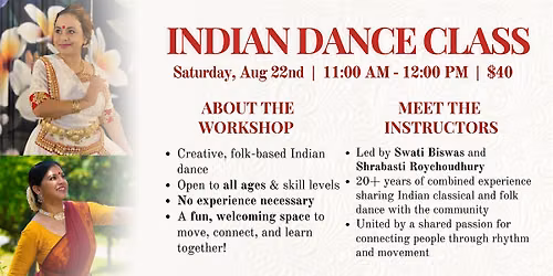 Indian Dance Class