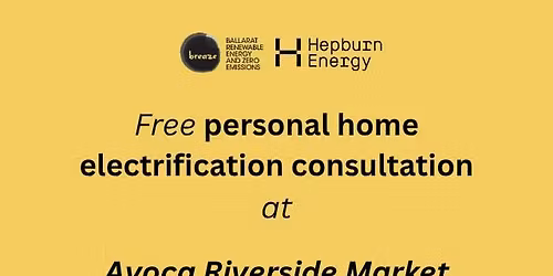 Energy Champions Day at Avoca Riverside Market