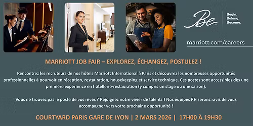 Job Fair - Marriott International Paris