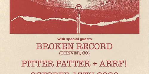 Daisyhead w\/ Broken Record + Pitter Patter + Arrf! at Roboto