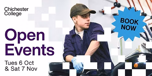 Chichester College Open Event - Tuesday 6 October 2026