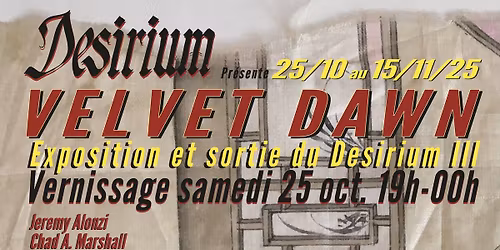 DESIRIUM "Velvet Dawn" sortie du DESIRIUM III