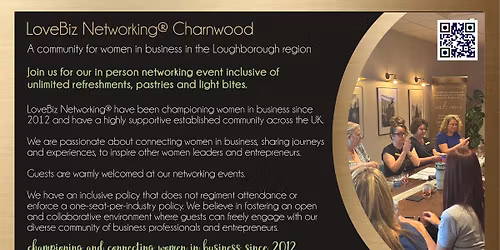 Charnwood LoveBiz Networking Event at Burleigh Court for Women in Business