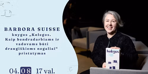 Barbora Suisse knygos \u201eKolegos\u201c pristatymas