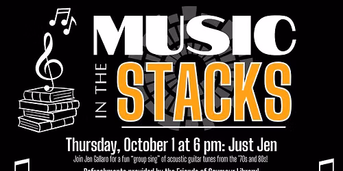 Music in the Stacks Featuring: Just Jen