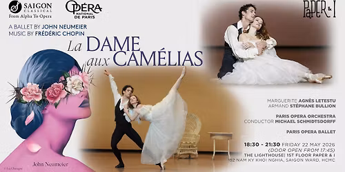 FREE ENTRY: Evening Ballet Screening: KAMELIENDAME Neumeier \/ Chopin, 2008 (22.5.2026)