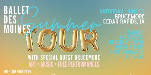 Ballet Des Moines Summer Tour