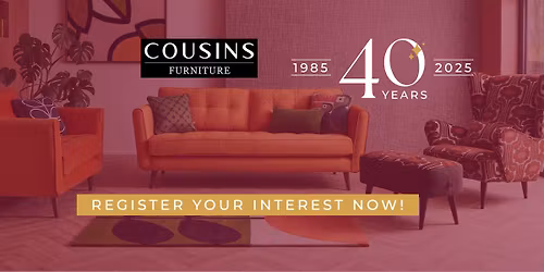 Cheers to 40 Years of Cousins Furniture at Newcastle-under-Lyme