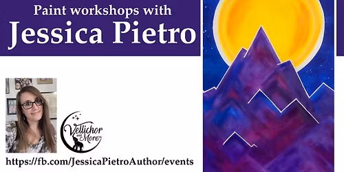 Paint *Moon Over Mountains* @ Horizons