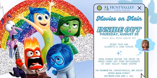 Movies on Main - Inside Out