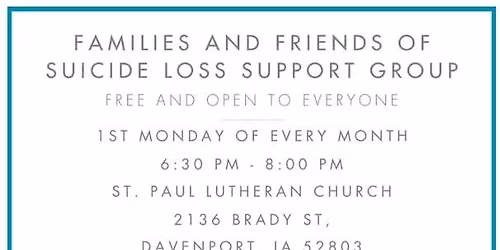 Families & Friends of Suicide Loss Support Group