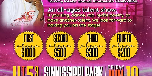 The Live At Levings $2000 Talent Show moves to Sinnissippi Park