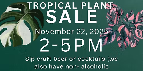Plant Sip and Shop