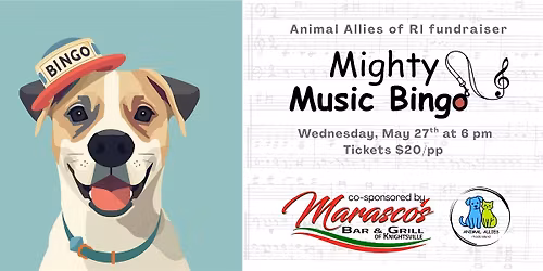 Mighty Music Bingo Fundraiser