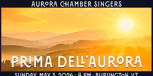 Spring Concert \u2014 Prima dell\u2019Aurora