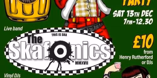 The Skafonics live at the Black Sheep Skinheads Christmas Party, Dartford on Sat 13th December 2025