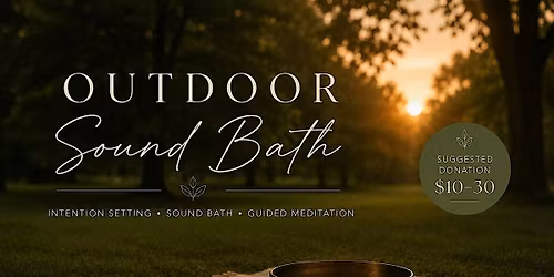 Outdoor Sound Bath
