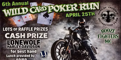 2026 Wild Card Poker Run