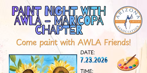 Paint Night with AWLA - Maricopa Chapter in Gilbert!