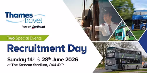 Bus Driver Recruitment Day -  28th June 2026