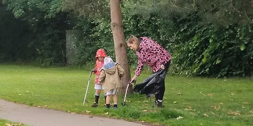 Monthly litter pick and social