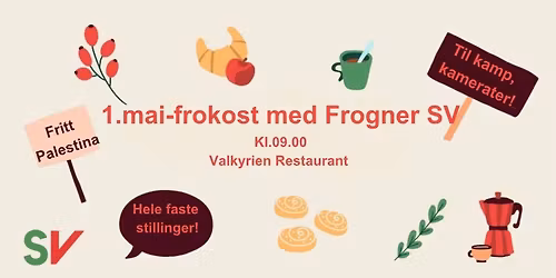 1.mai-frokost med Frogner SV