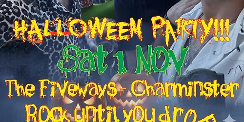 Dirty tricks Halloween party! Be there of be scare! 