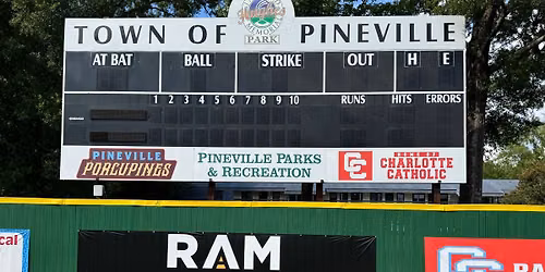 RAM Pavement Night with the Pineville Porcupines as we take on the Cramerton Baseball Club!