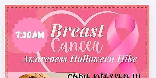 Breast Cancer Halloween Hike
