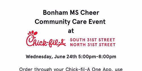 Bonham MS Cheer